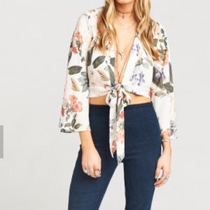 Show Me Your Mumu tie top